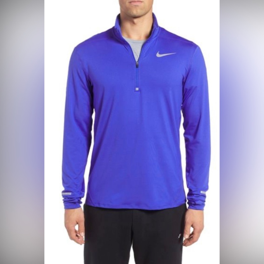 NIKE 'Element' Dri-FIT Quarter Zip Running Top